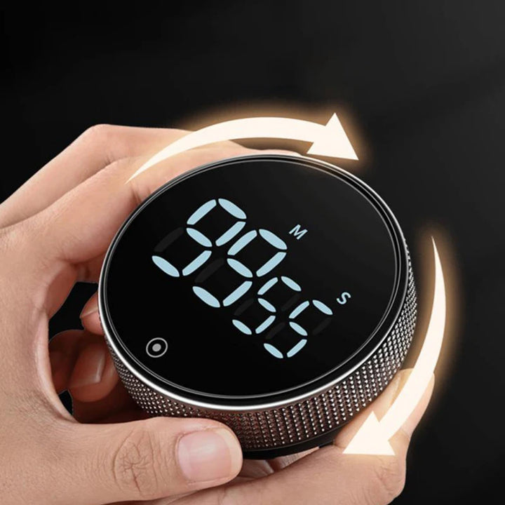 LED Digital Kitchen Timer – Magnetic Cooking & Alarm Tool