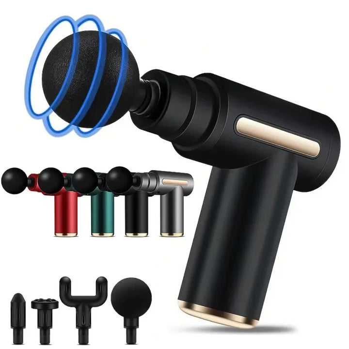 2025 Fascia Gun Muscle Relaxation Massager - Portable & Quiet Vibration Therapy