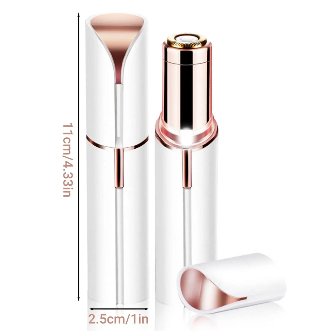 Lipstick Electric Hair Remover – Painless Facial Shaver for Women