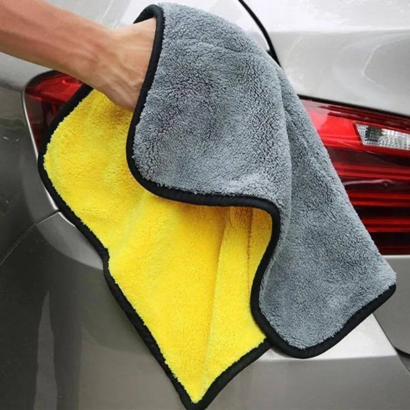 Microfiber Cleaning Towel Set for Car, Windows, and Dishes