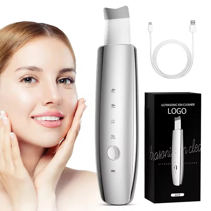 Ultrasonic Skin Scrubber Waterproof Blackhead  Cleaner
