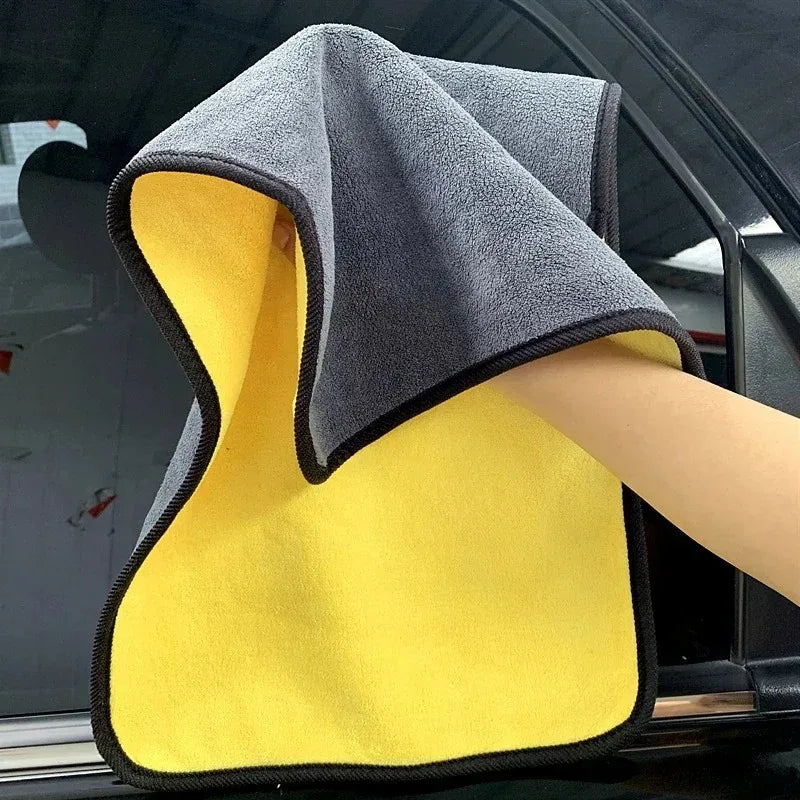 Microfiber Cleaning Towel Set for Car, Windows, and Dishes