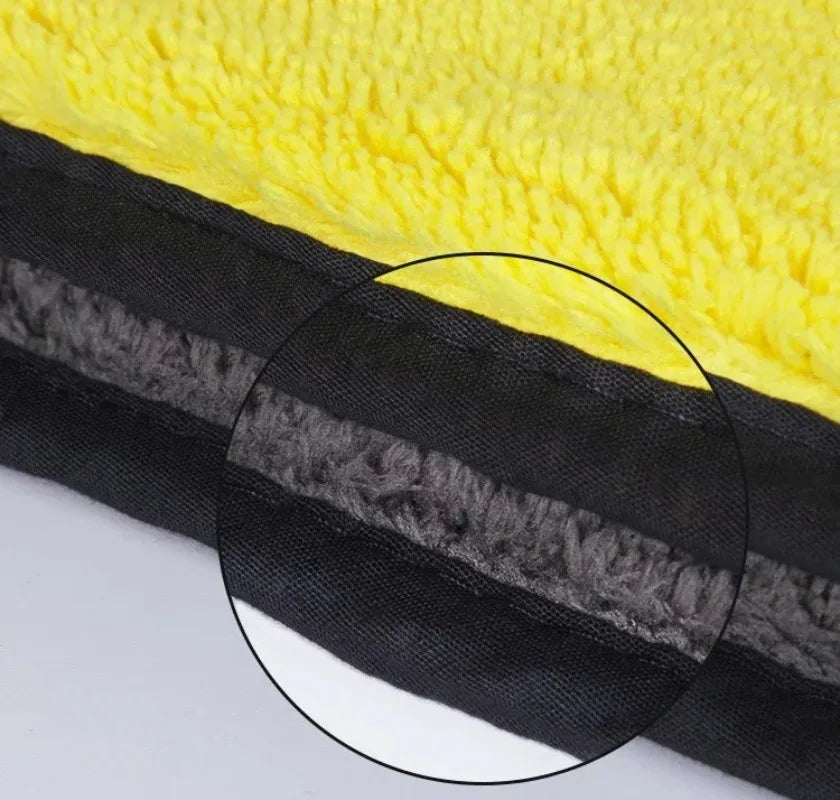 Microfiber Cleaning Towel Set for Car, Windows, and Dishes