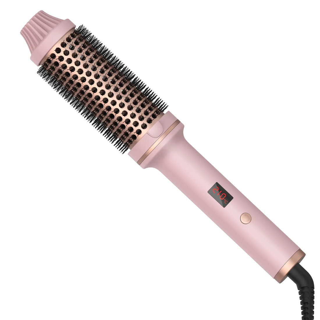Valentine Hair Curler Straightener Heated Anti-Scald Brush